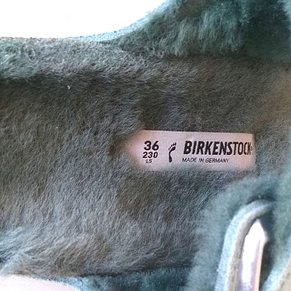 Birkenstock Arizona Beryl Shearling ladies 36/5 39/8 - Picture 6 of 9
